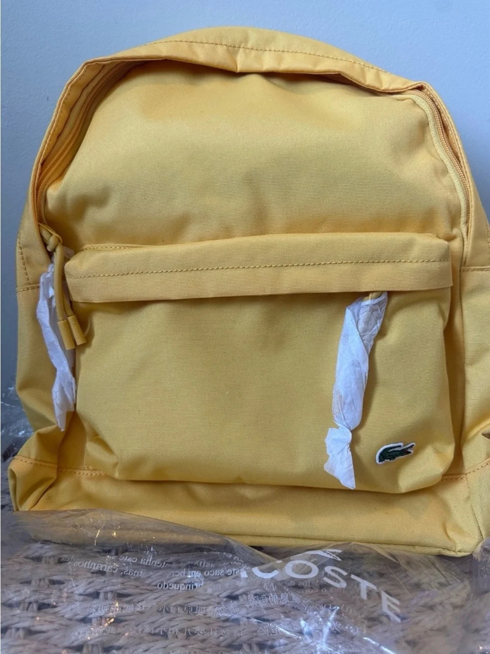 Lacoste Men’s Yellow Everyday Backpack